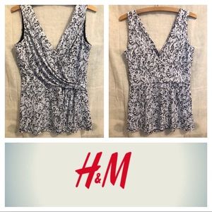 H&M sleeveless blouse